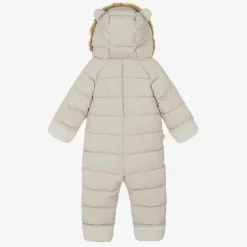 Töastie Snowwear|Snowwear*Beige Padded Snowsuit