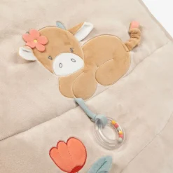Nattou Gifts*Beige Plush Playmat (100cm)