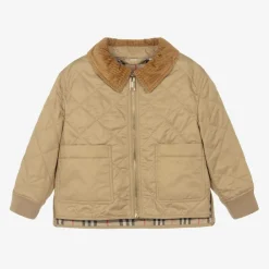 Burberry Coats & Jackets*Beige Quilted Jacket