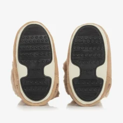 Moon Boot Boots|Boots*Beige Suede Baby s