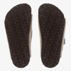 Birkenstock Sandals*Beige Suede Buckle Sandals