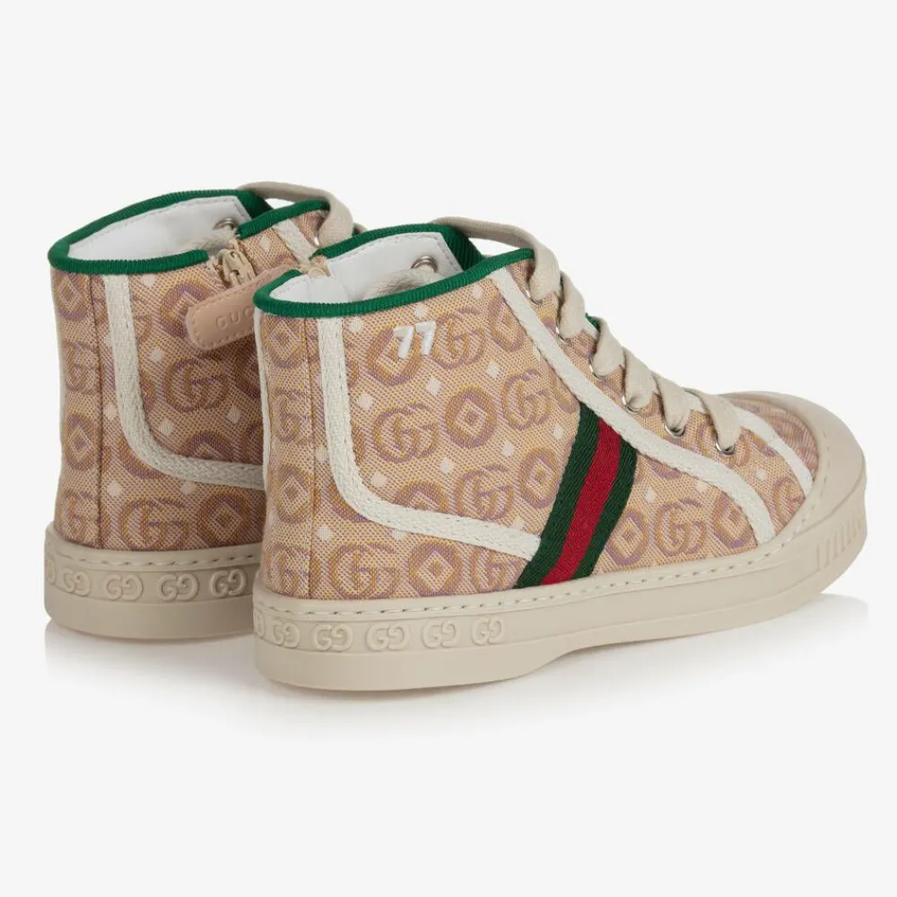 Gucci Trainers*Beige Tennis 1977 Trainers