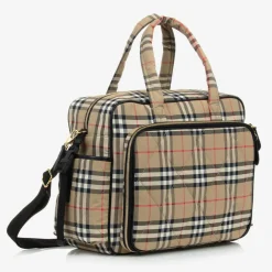 Burberry Gifts*Beige Vintage Check Quilted Changing Bag (43cm)