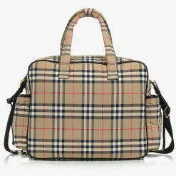 Burberry Gifts*Beige Vintage Check Quilted Changing Bag (43cm)