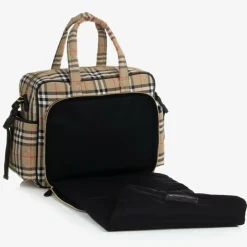 Burberry Gifts*Beige Vintage Check Quilted Changing Bag (43cm)