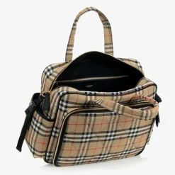 Burberry Gifts*Beige Vintage Check Quilted Changing Bag (43cm)
