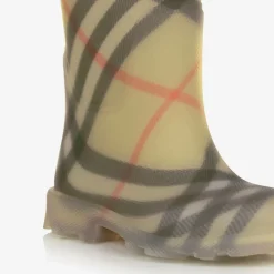 Burberry Rain Boots|Rain Boots*Beige Vintage Check Rain Boots