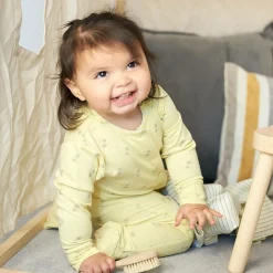 Bonpoint Hair Accessories|Hair Accessories*Beige Wooden Baby Hairbrush