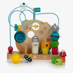 Vilac Gifts*Beige Wooden Space Counting Set (27cm)