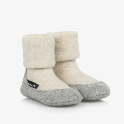 Falke Gifts|Socks*Beige Wool Slipper Socks