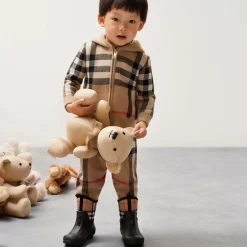 Burberry Rain Boots|Rain Boots*Black & Beige Check Rain Boots