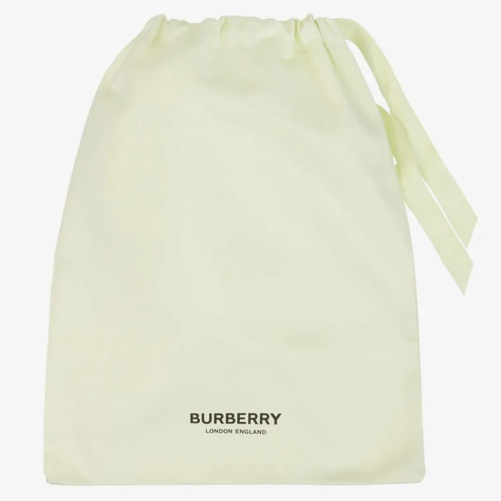 Burberry Boots*Black & Beige Vintage Check Chelsea Boots