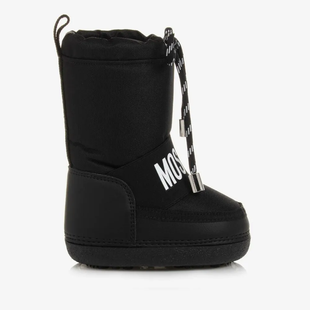 Moschino Kid-Teen Snow Boots|Snow Boots*Black & White Snow Boots