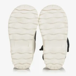 Roarsome Snow Boots|Snow Boots*Black & White Waterproof Snow Boots