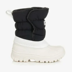 Roarsome Snow Boots|Snow Boots*Black & White Waterproof Snow Boots