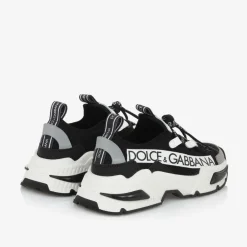 Dolce amp; Gabbana Trainers|Trainers*Black Airmaster Low-Top Sock Trainers