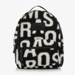 MARC JACOBS Bags*Black & White Sherpa Fleece Backpack (32cm)