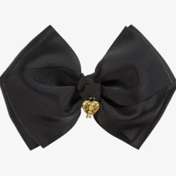 Angels Face Hair Accessories*Black Bow Hair Clip (19cm)