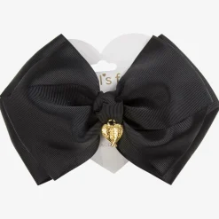 Angels Face Hair Accessories*Black Bow Hair Clip (19cm)