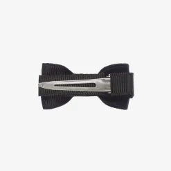 Peach Ribbons Hair Accessories*Black Bow Hair Clip (5cm)