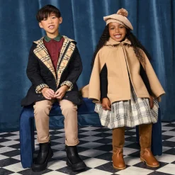 Burberry Coats & Jackets*Black Button Up Quilted Long Coat