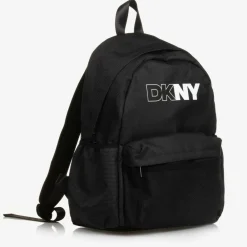 DKNY Bags*Black Canvas Backpack (38cm)