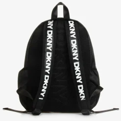 DKNY Bags*Black Canvas Backpack (38cm)
