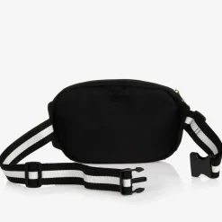 Ralph Lauren Bags*Black Canvas Belt Bag (27cm)