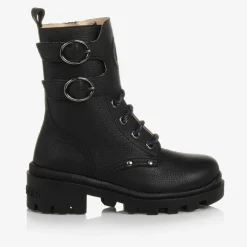 Gucci Boots*Black Chunky Leather Boots