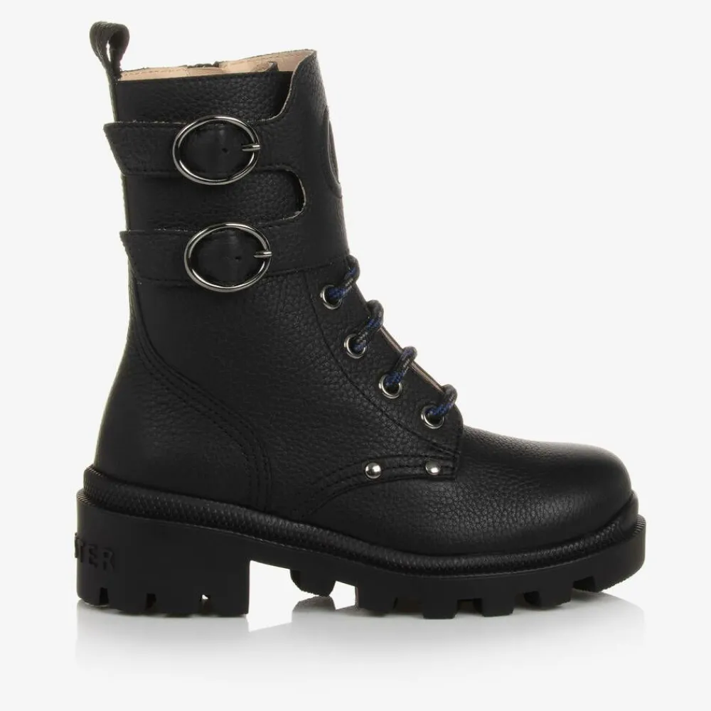Gucci Boots*Black Chunky Leather Boots