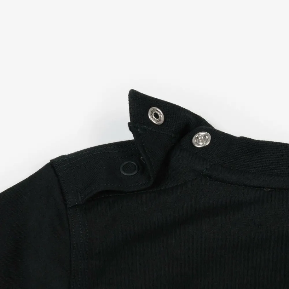 Burberry Tops*Black Cotton Baby T-Shirt