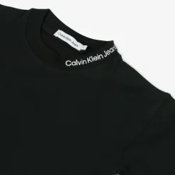Calvin Klein Tops*Black Cotton Jersey T-Shirt