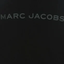 MARC JACOBS Tops|Tops*Black Cotton Jersey Zip-Up Hoodie