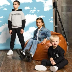 Moschino Kid-Teen Tracksuits|Tracksuits*Black Cotton M Logo Tracksuit