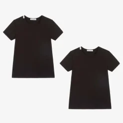 Dolce amp; Gabbana Underwear|Underwear*Black Cotton T-Shirts (2 Pack)
