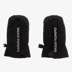 Canada Goose Snowwear|Snowwear*Black Down Padded Mittens