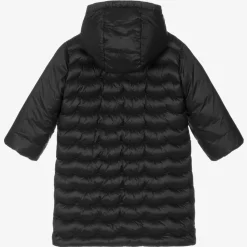Moncler Enfant Coats & Jackets*Black Down Padded Puffer Coat
