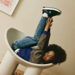 Calvin Klein Trainers|Trainers*Black Faux Leather Trainers