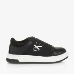 Calvin Klein Trainers|Trainers*Black Faux Leather Trainers