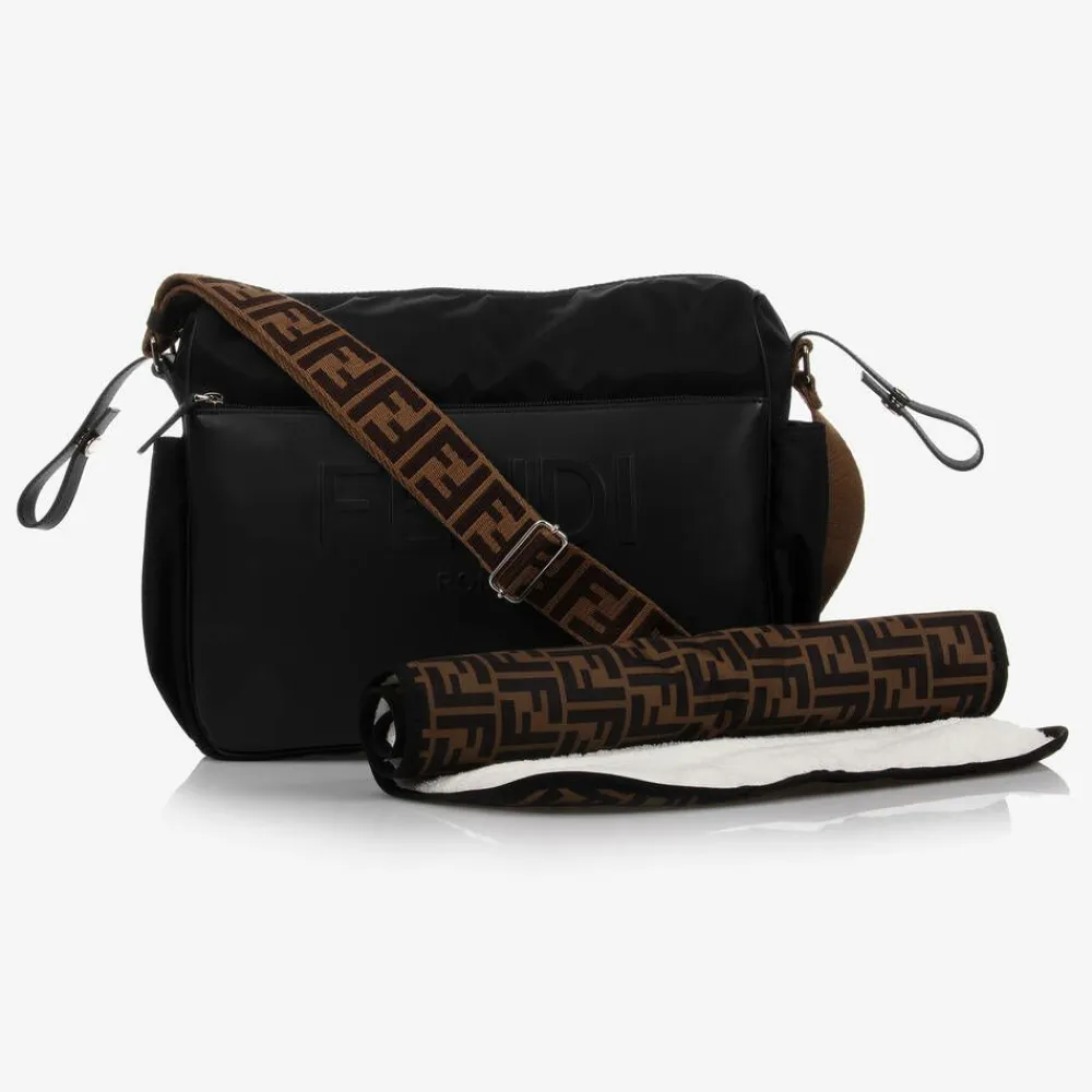 Fendi Gifts*Black FF Changing Bag (40cm)