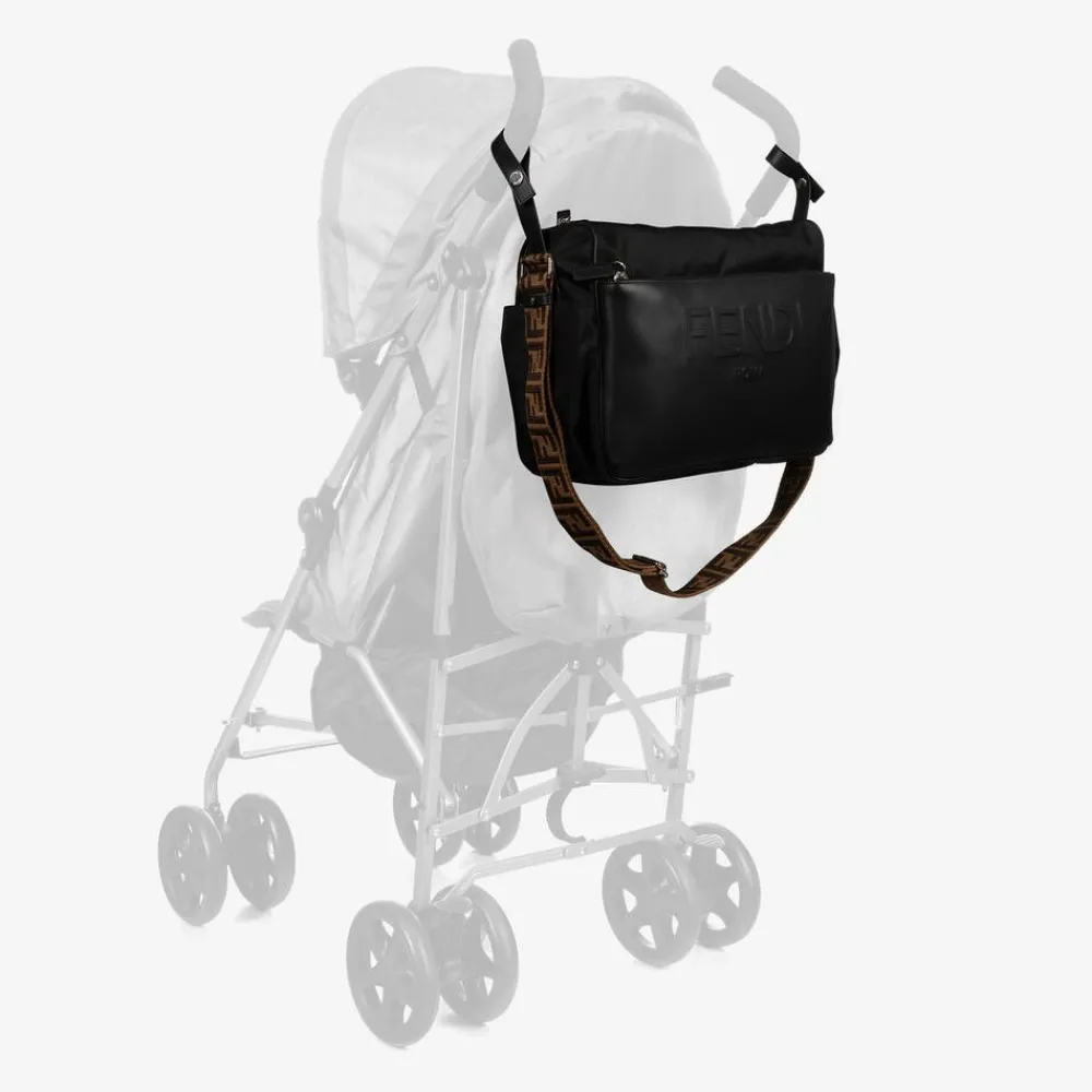 Fendi Gifts*Black FF Changing Bag (40cm)