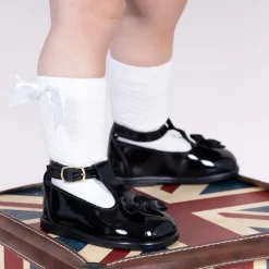 Early Days First Walkers|First Walkers*Black First-Walker Shoes