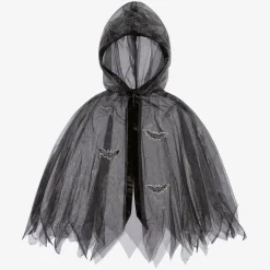Souza Costumes*Black Glitter Bat Costume Cape