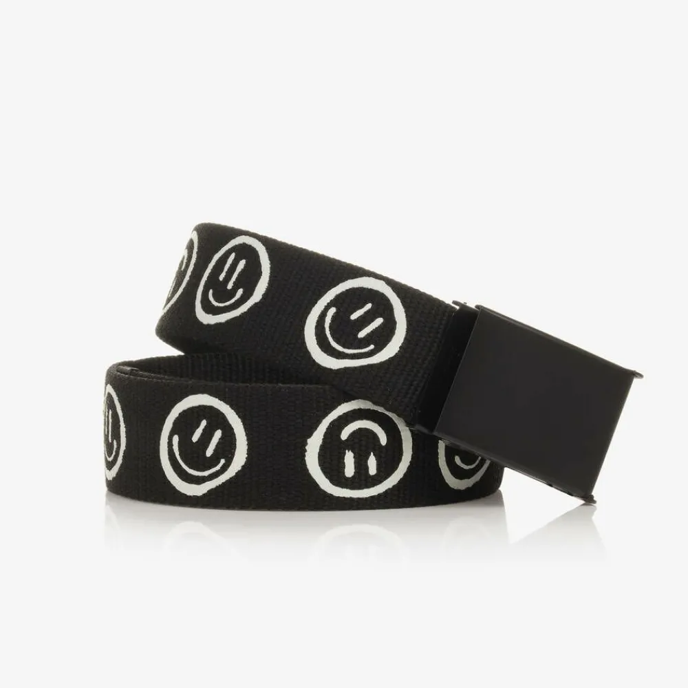 Molo Clothing Accessories|Clothing Accessories*Black Graphic Woven Belt