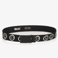 Molo Clothing Accessories|Clothing Accessories*Black Graphic Woven Belt