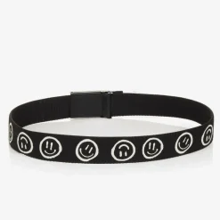 Molo Clothing Accessories|Clothing Accessories*Black Graphic Woven Belt