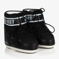 Moon Boot Snow Boots|Snow Boots*Black Icon Low Nylon Snow Boots