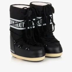 Moon Boot Snow Boots|Snow Boots*Black Icon Nylon Snow Boots