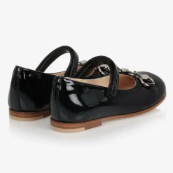 Gucci Pumps & Ballerinas*Black Leather Ballerina Shoes