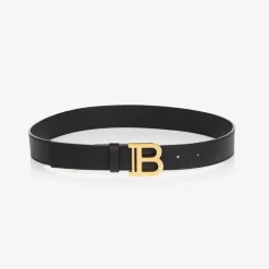 Balmain Clothing Accessories|Clothing Accessories*Black Leather Belt